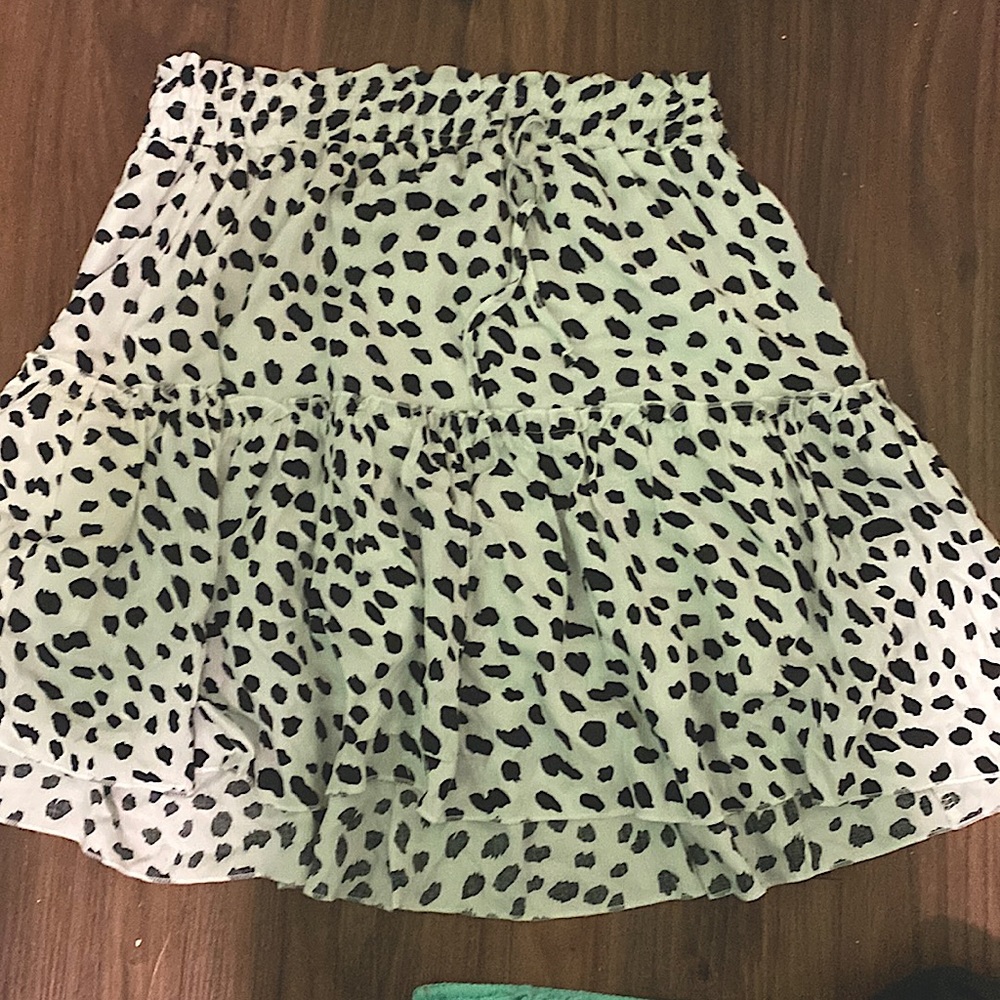 Polkadot skirt